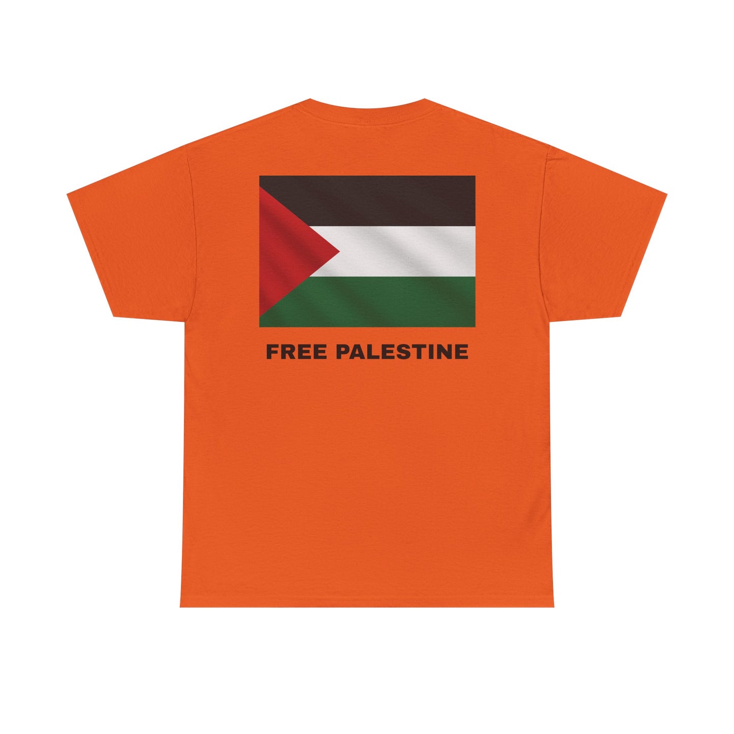 Free Palestine Unisex Heavy Cotton Tee, Comfortable and Statement-Making Shirt, Activist Apparel, Casual Wear, Gift for Supporters