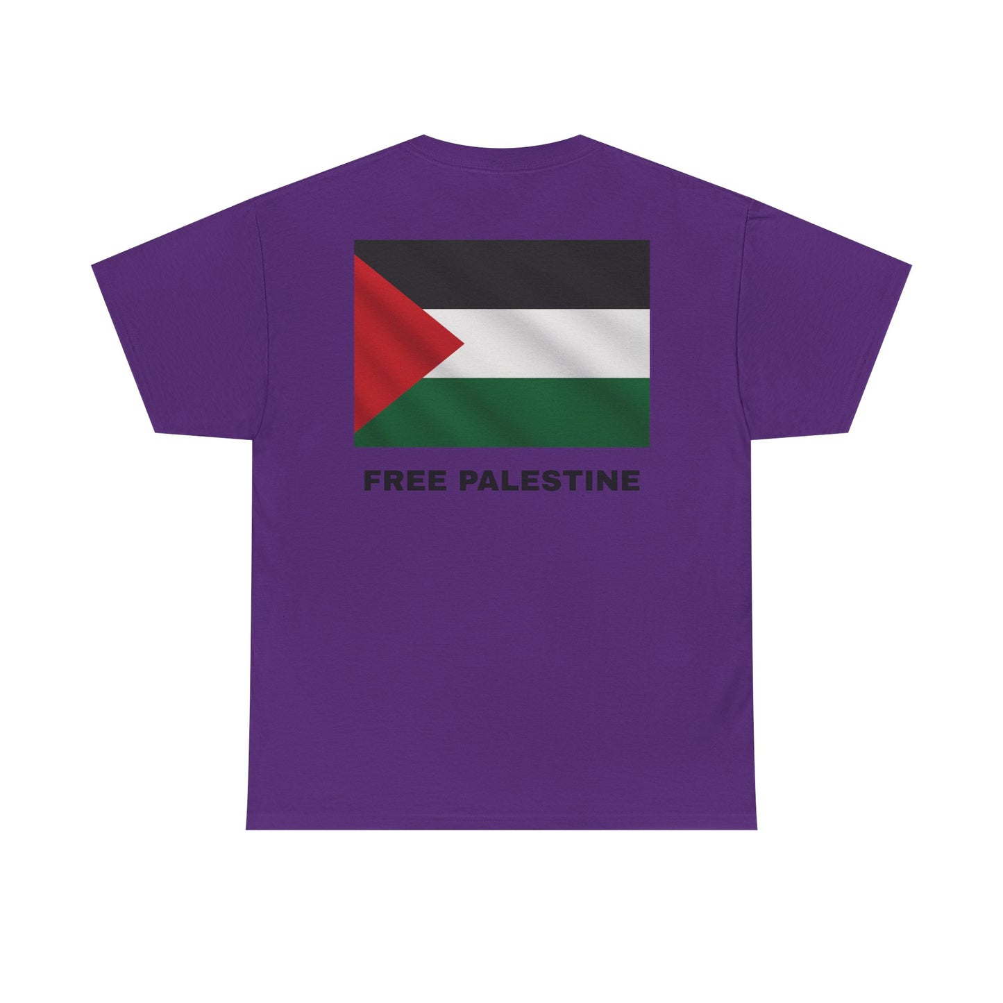 Free Palestine Unisex Heavy Cotton Tee, Comfortable and Statement-Making Shirt, Activist Apparel, Casual Wear, Gift for Supporters