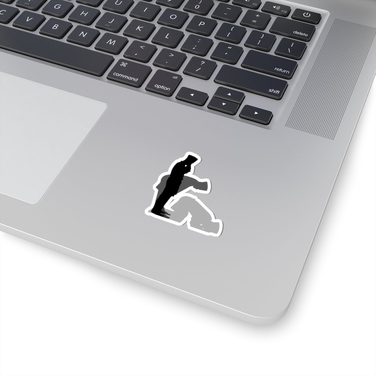 Pray Art Kiss-Cut Stickers, Creative Laptop Decals, Modern Wall Decor, Unique Gift for Art Lovers, Stylish Stationery
