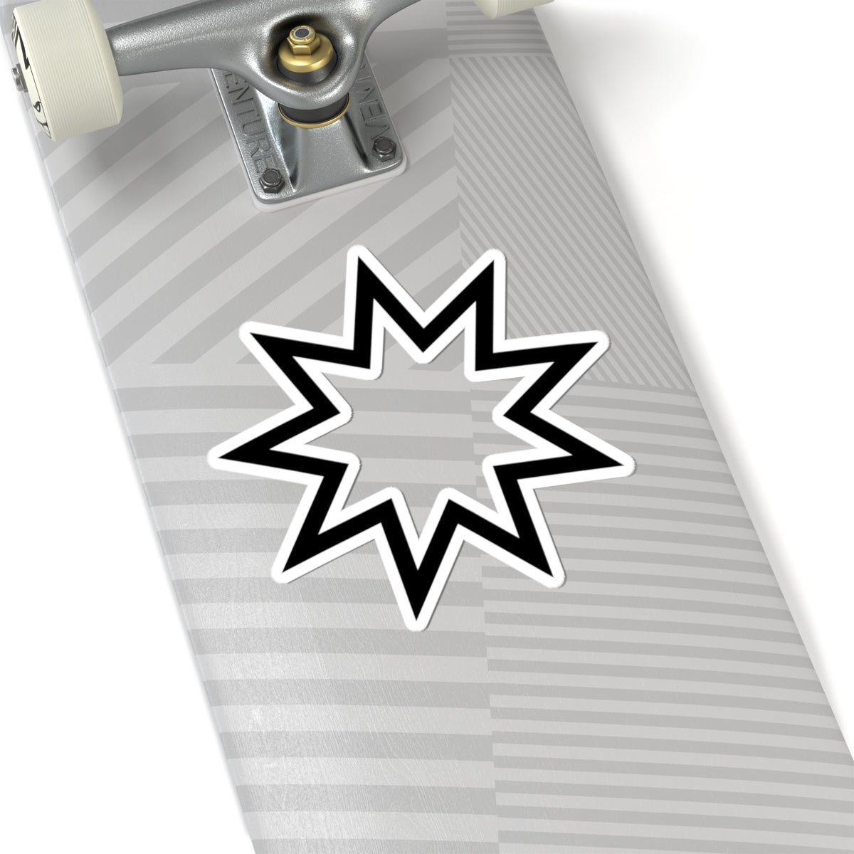 Bahai Star Kiss-Cut Stickers for Laptops, Journals, Water Bottles, Gifts, and Decor - Perfect for Personalizing Your Life!